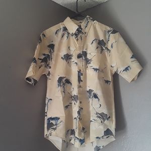 Swordfish button down shirt